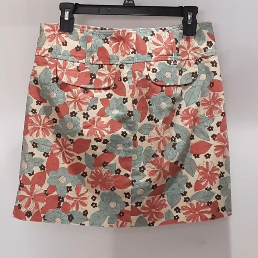 LOFT Anne Taylor Floral Women's Skirt Size 8